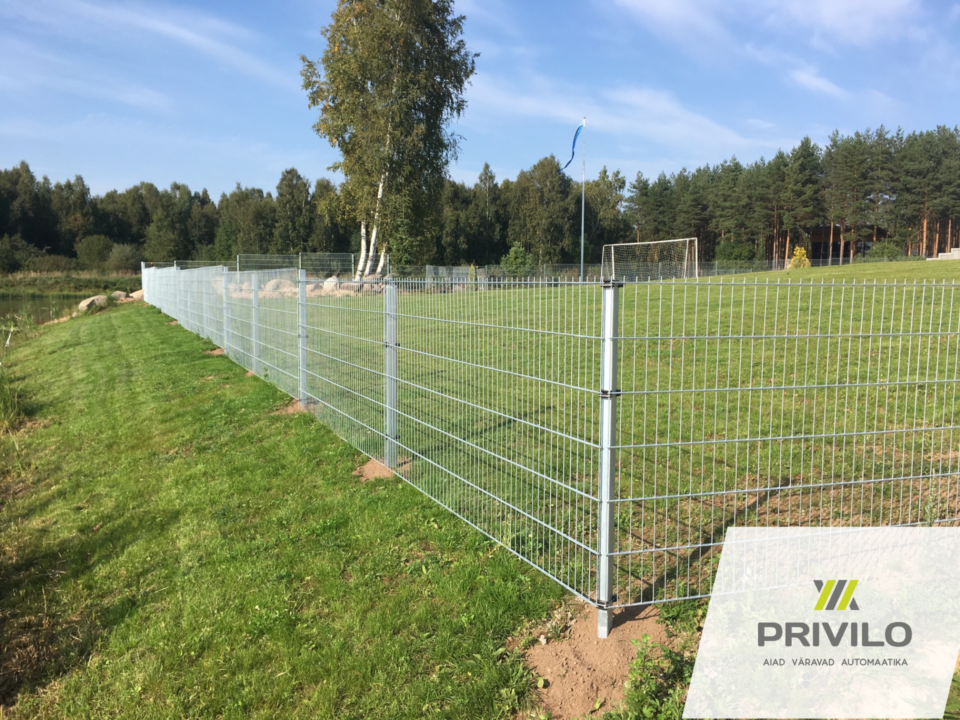 Liugvärav, jalgvärav, 2D aiapaneel., Paneelaiad, Liugväravad, Jalgväravad, Tartumaa, pilt 6 – Privilo