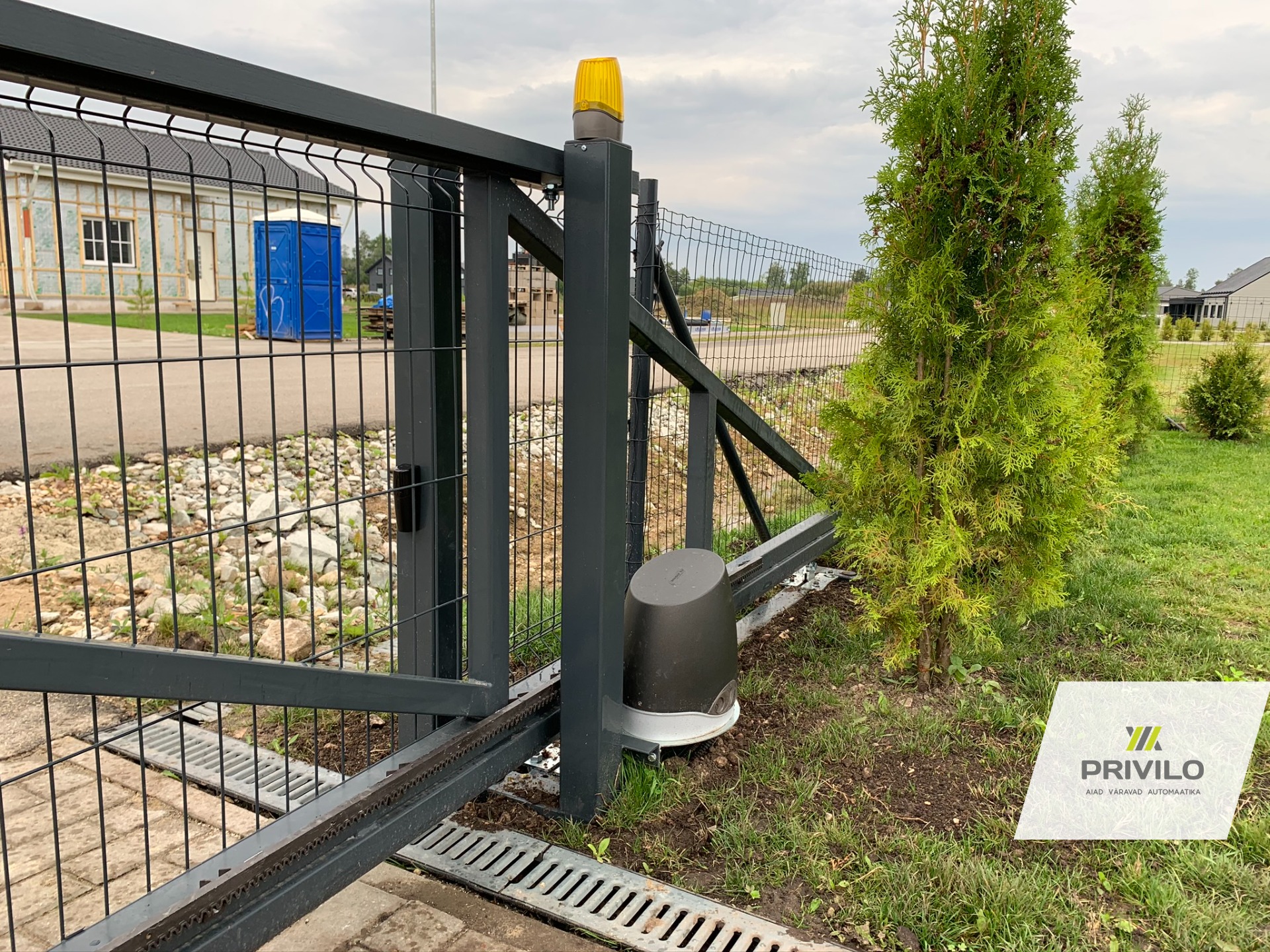 Liugvärav, automaatika, jalgvärav., Paneelaiad, Liugväravad, Automaatika, Tartumaa, pilt 4 – Privilo