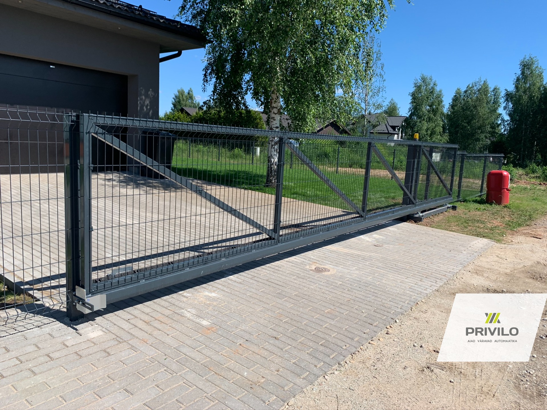Paneelaed. Liugvärav. Jalgvärav., Automaatika, Tartumaa – Privilo