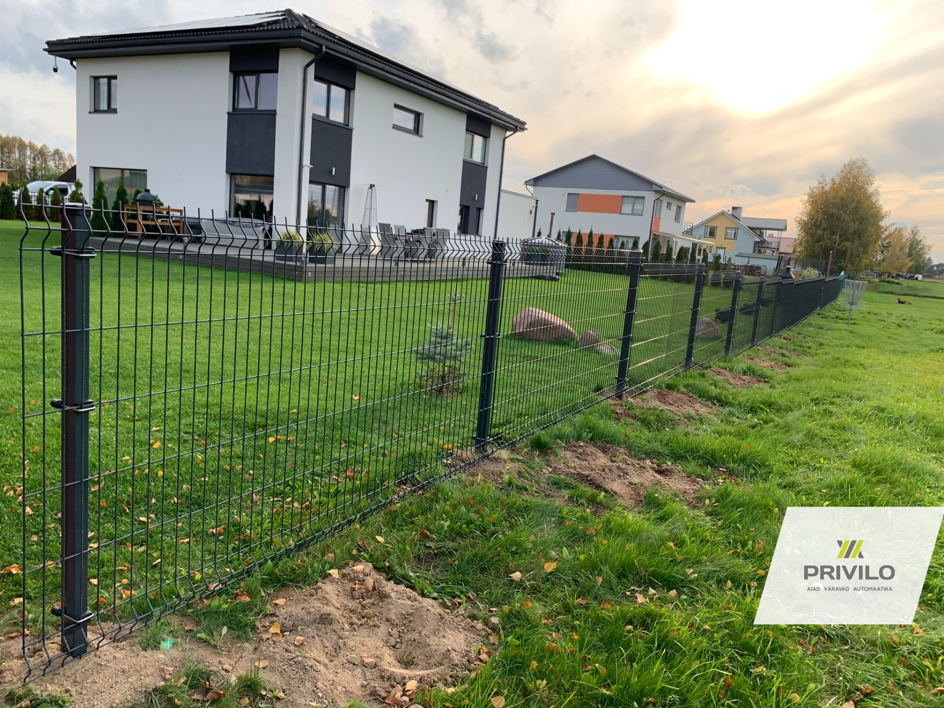 Paneelaed. Jalgvärav paneelkattega., Jalgväravad, Paneelaiad, Tartumaa – Privilo