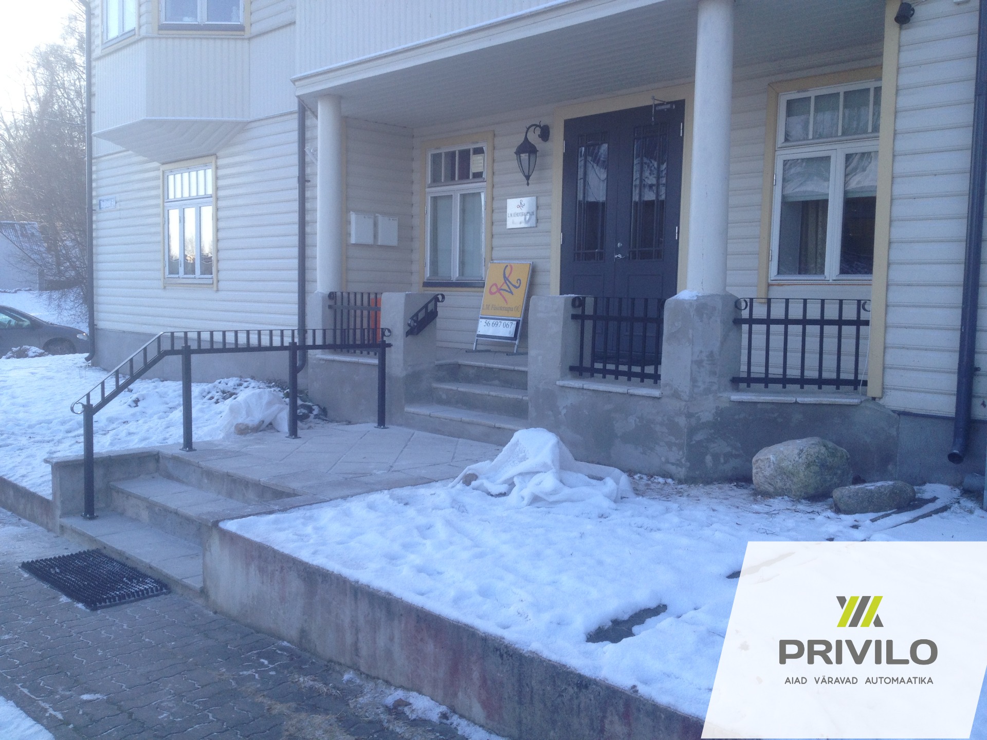 Käsipuu. Trepipiire., Metallitööd, Põlva – Privilo