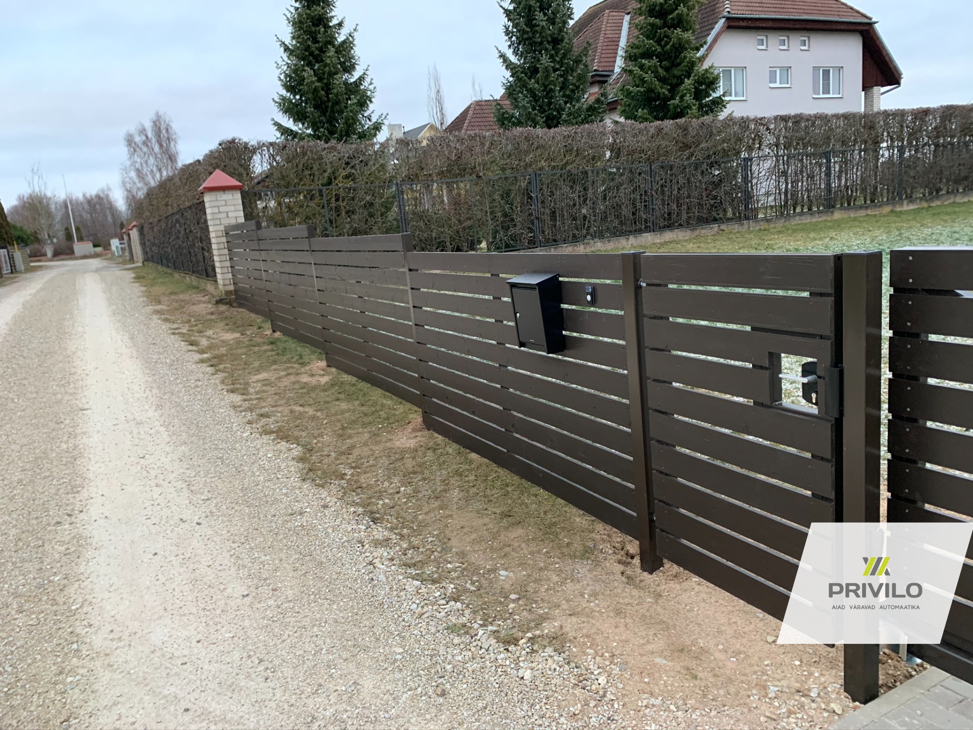 Puitaed. Liugvärav. Jalgvärav., Puitaiad, Liugväravad, Jalgväravad, Tartumaa – Privilo