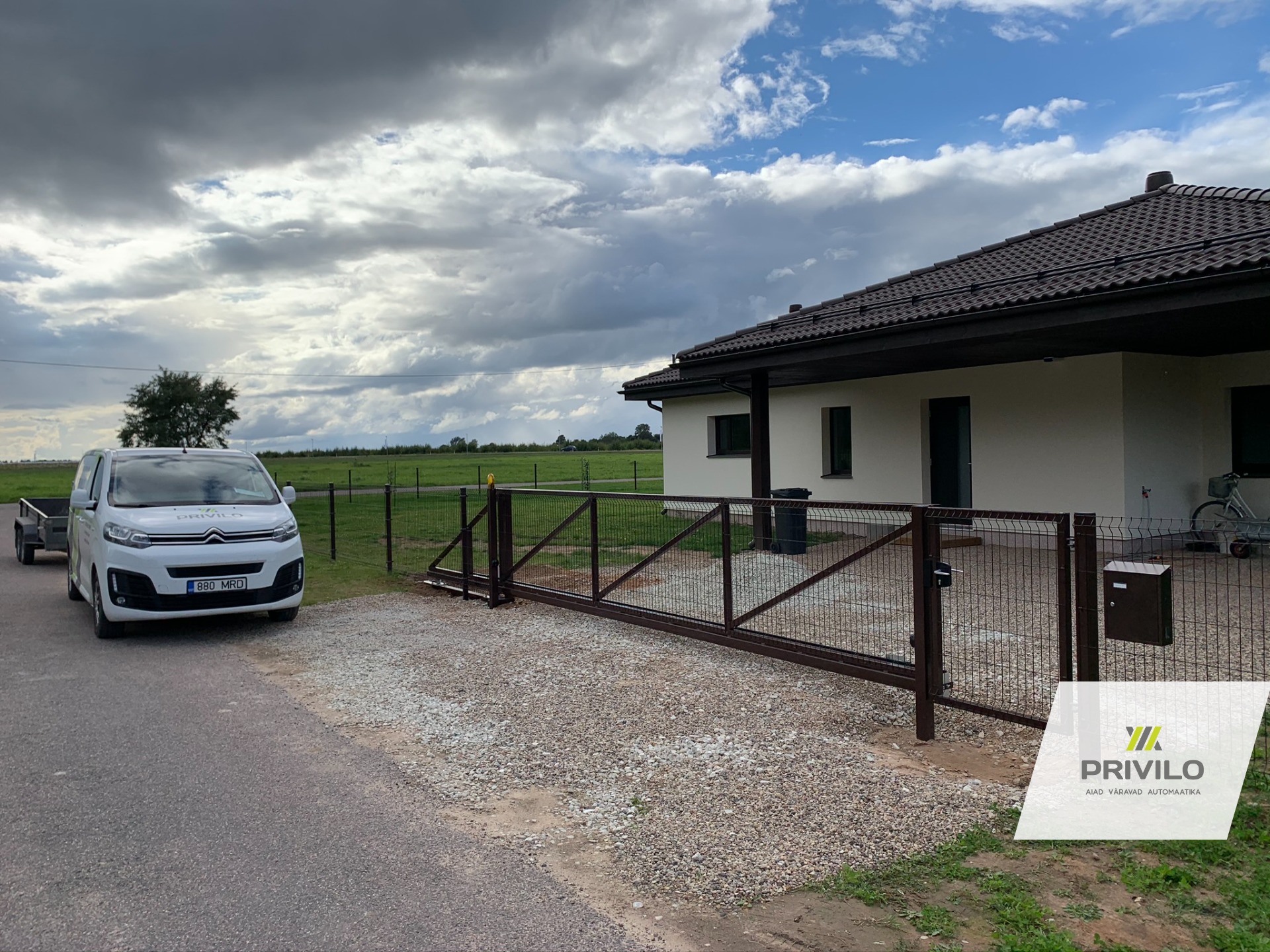 Liugvärav. Jalgvärav. Paneelaed., Paneelaiad, Liugväravad, Jalgväravad, Tartumaa, pilt 2 – Privilo