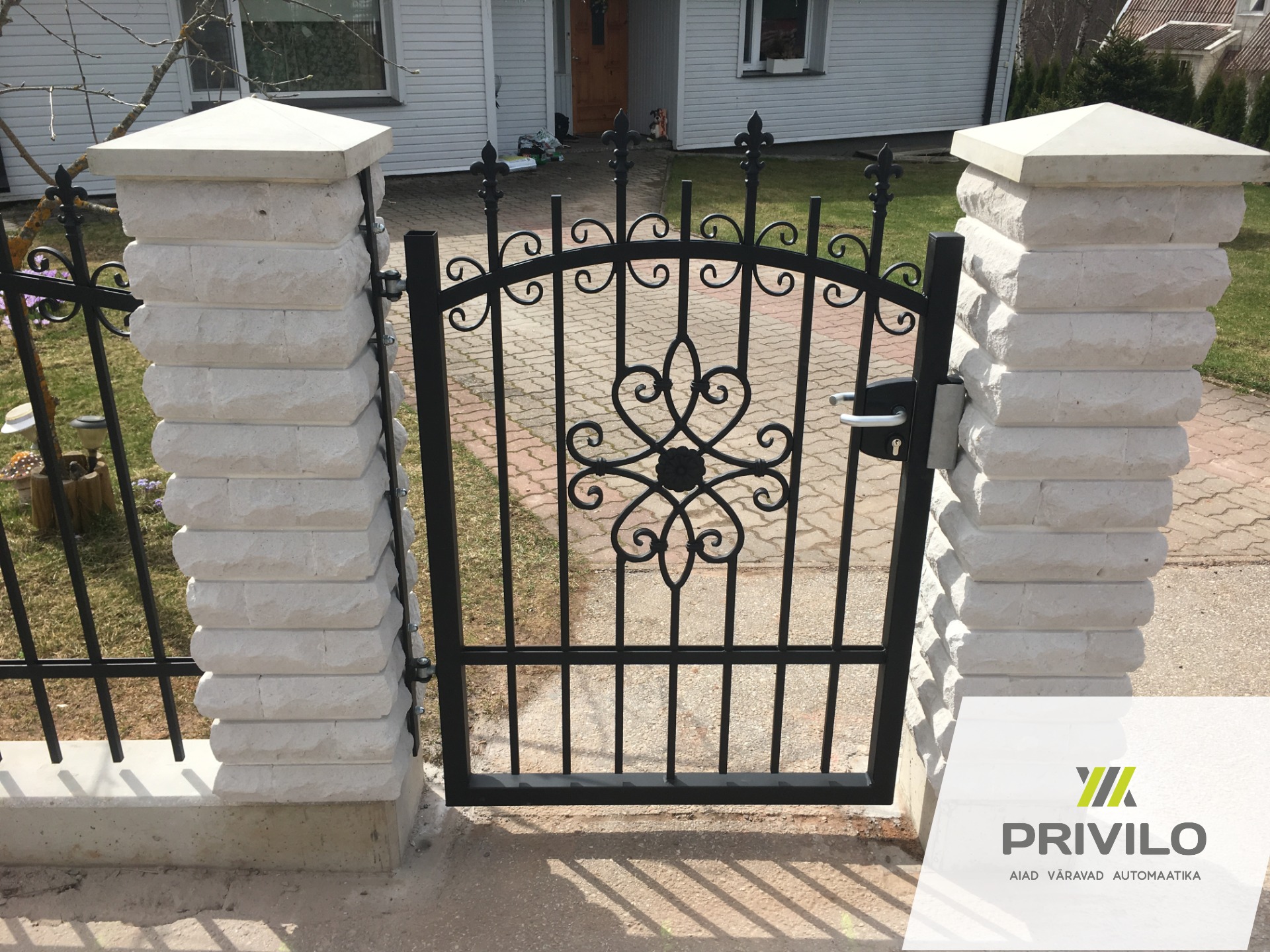 Sepisaed. Liugvärav. Jalgvärav., Metallaiad, Liugväravad, Jalgväravad, Tartu – Privilo