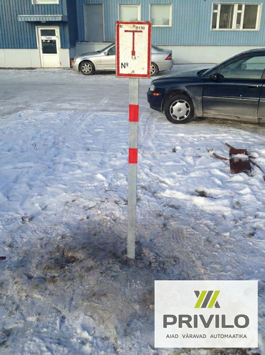 Post. Liikluskorraldus. Liiklusmärk. Reguleerimine., Metallitööd, Tartu – Privilo